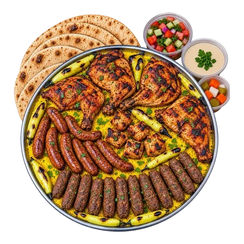 صينية 4 لـ 5 أفراد